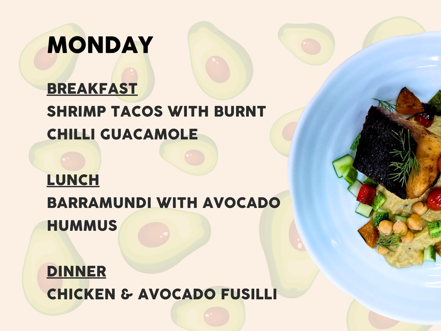 Australian Avocado Meal Plan (15 Meals)