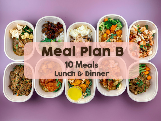 17th - 21st June Meal Plan B