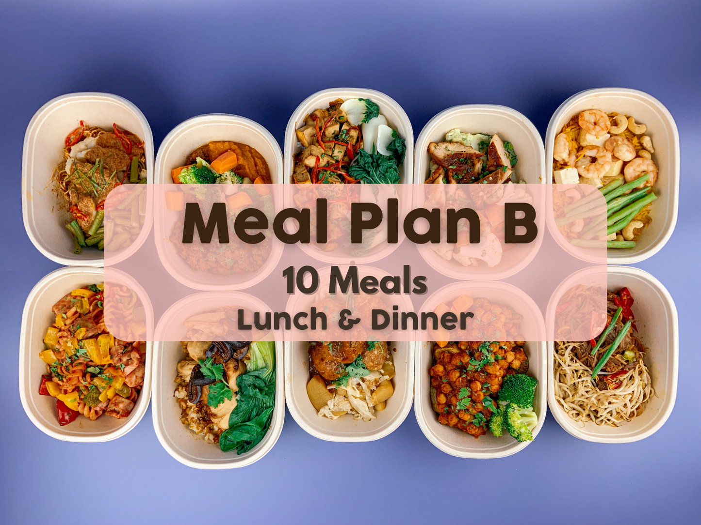 23rd - 27th October Meal Plan B