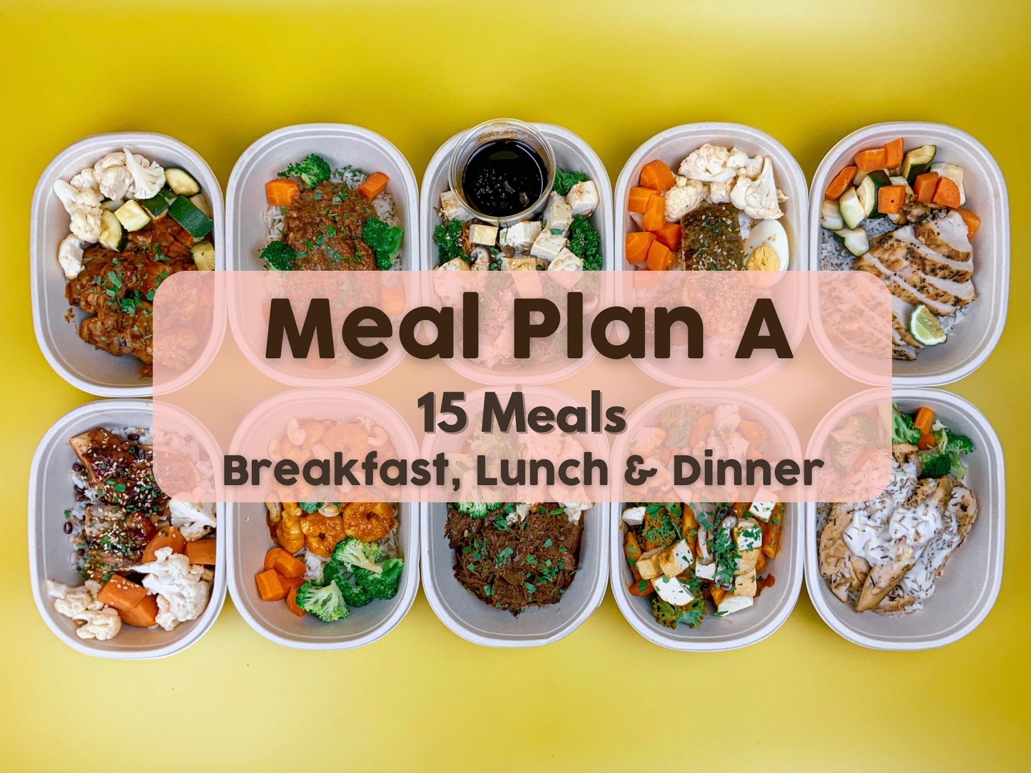 20th - 24th November Meal Plan A