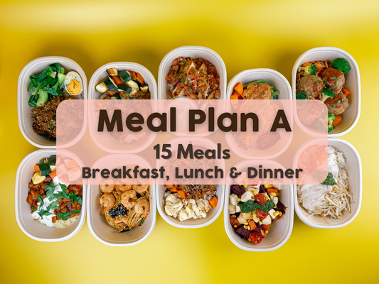 22nd - 26th September Meal Plan A