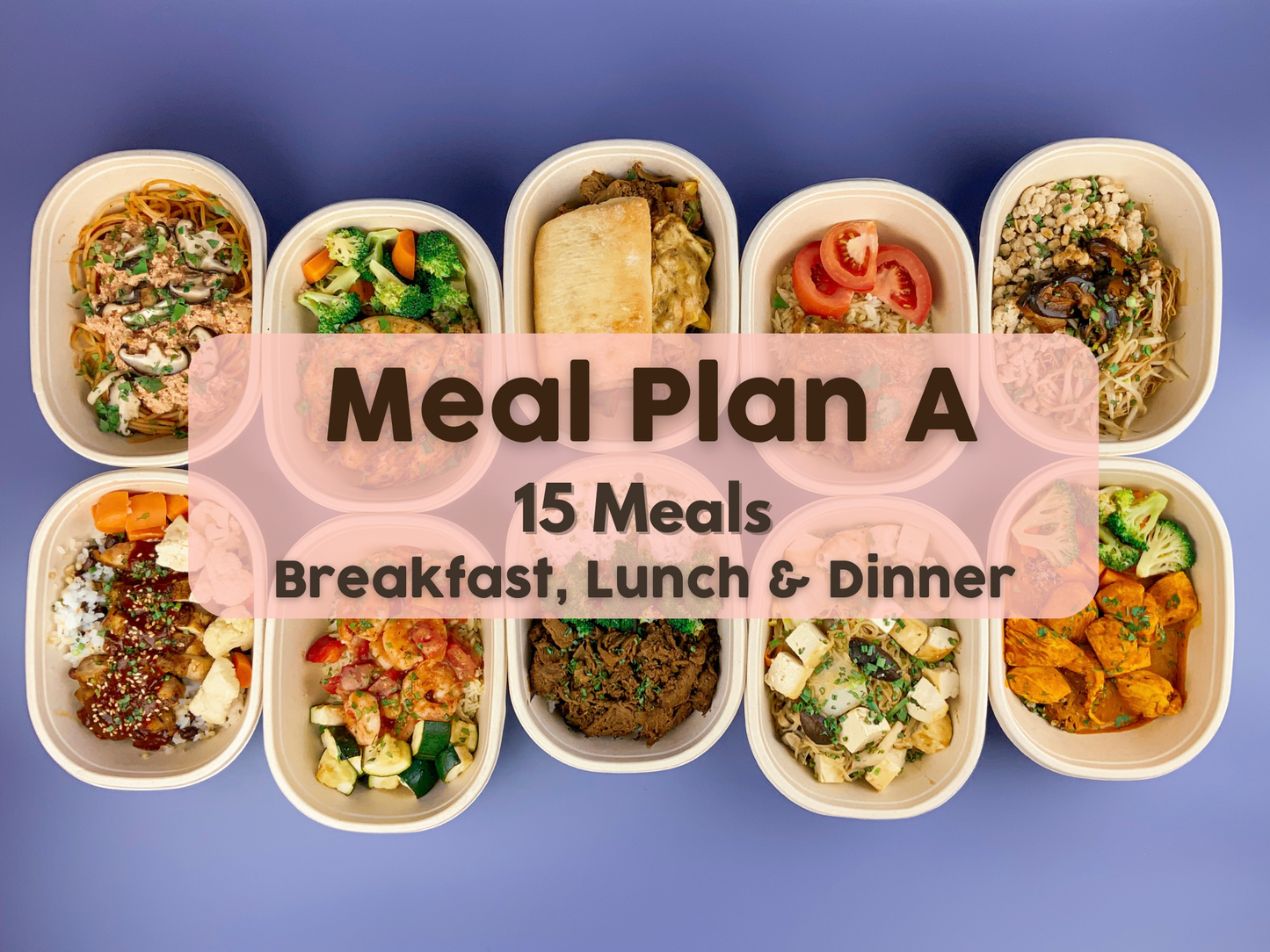 13th - 17th November Meal Plan A