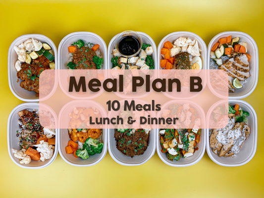 13th - 17th October Meal Plan B