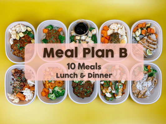 3rd - 7th June Meal Plan B