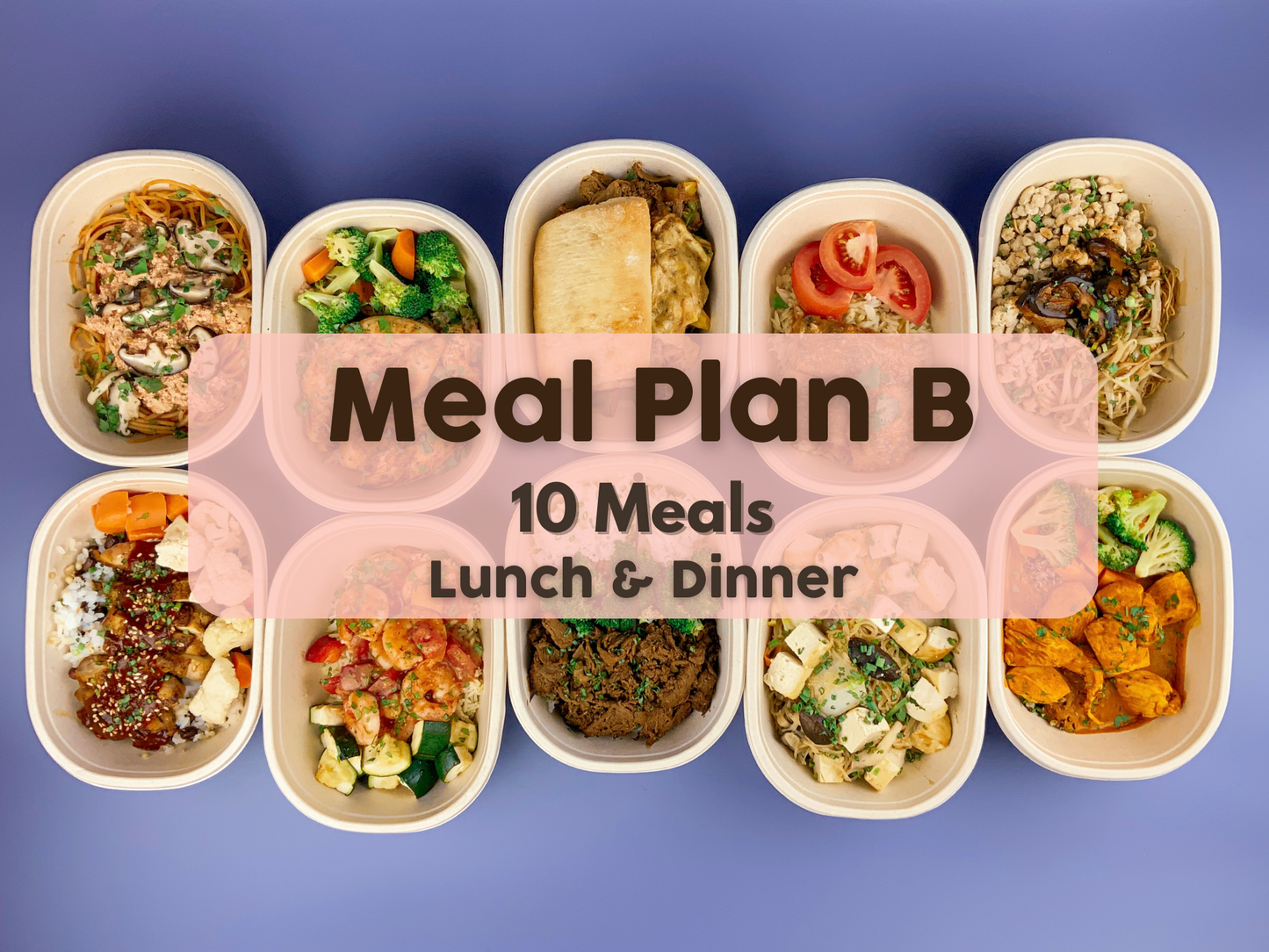 13th - 17th November Meal Plan B