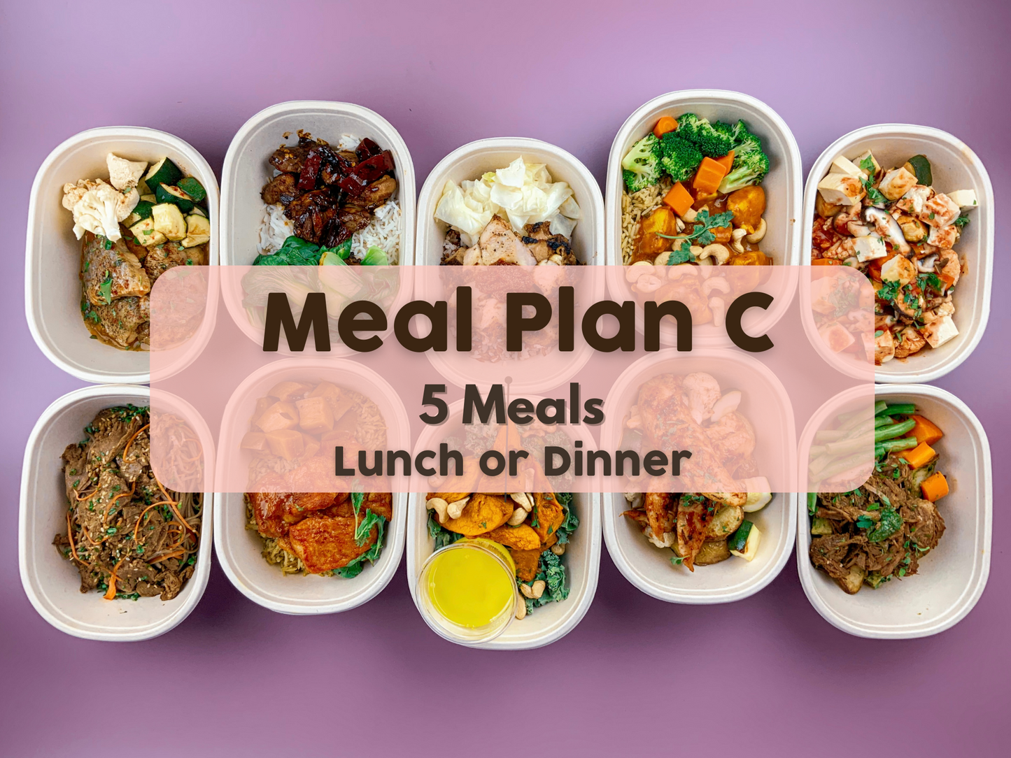 4th - 8th December Meal Plan C